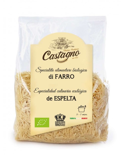 Fideo espelta blanca 500 gr