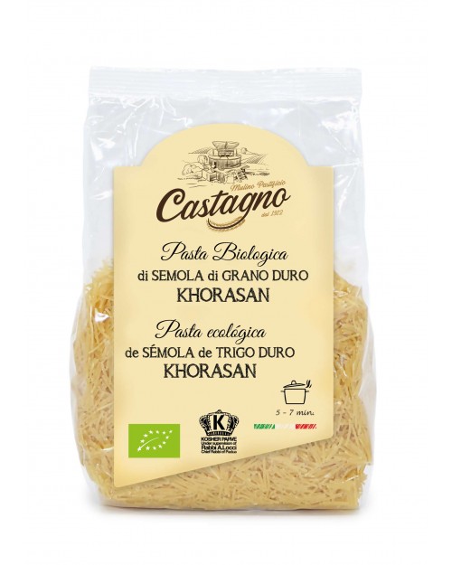 Fideos de trigo Khorasan...