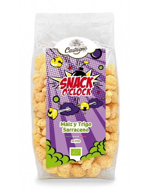 Snack maiz y trigo sarraceno