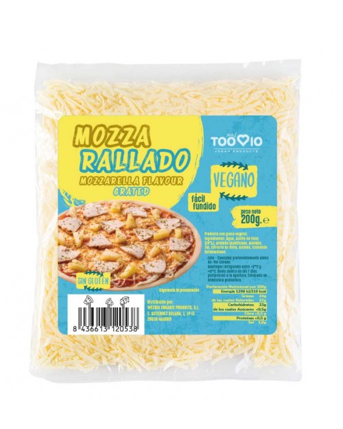 MOZZA rallado 200 grs.